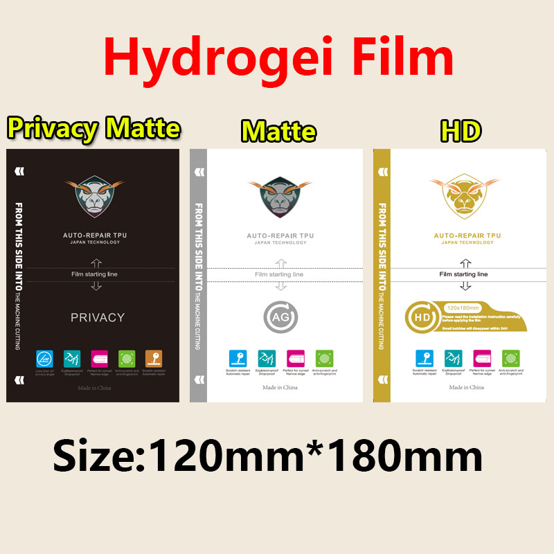 Flexible Tpu Film - 50 قطعة HD ماتي الخصوصية متجمد