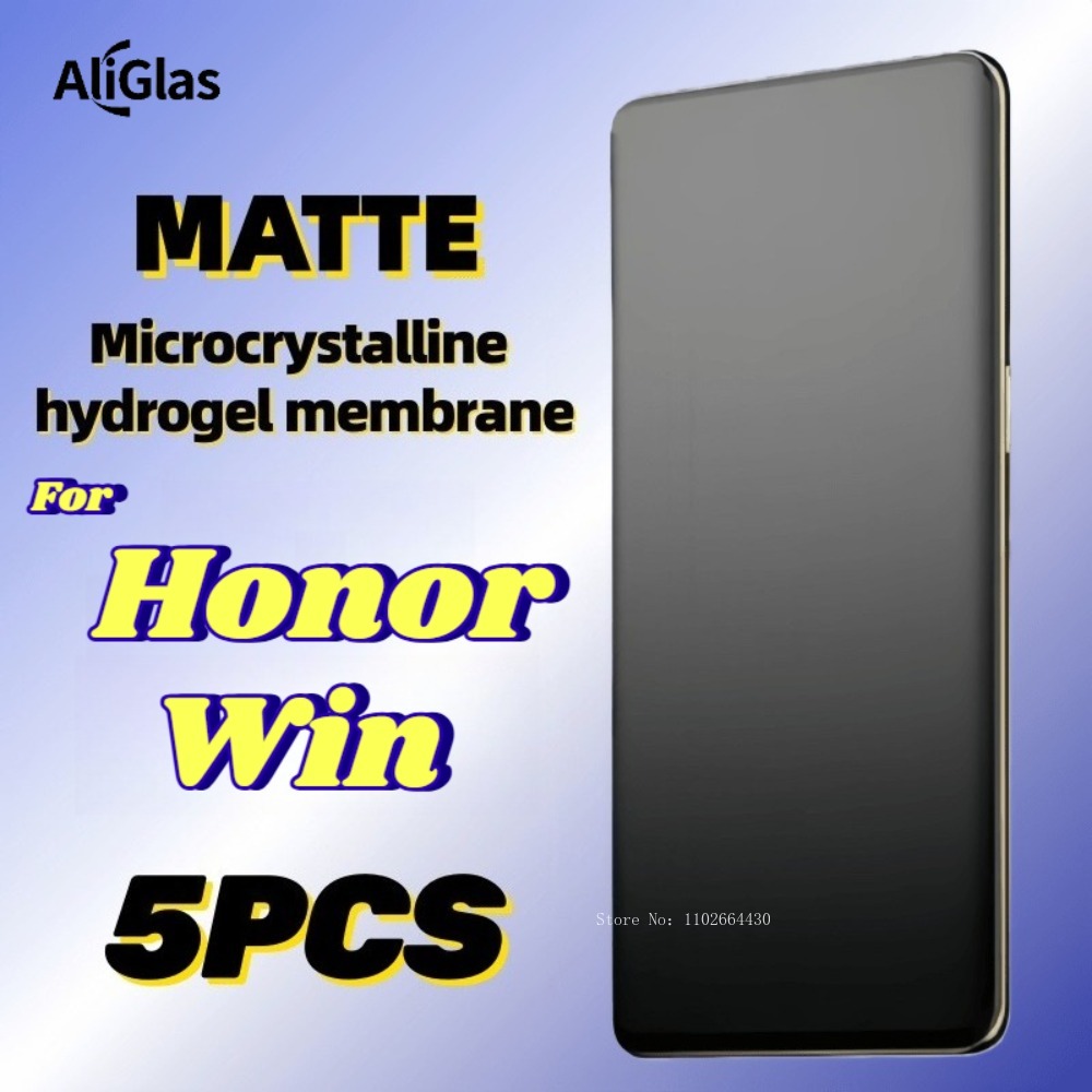 Matte Anti Glare Screen - 5 قطع من واقي الشاشة الهيدروجيلي