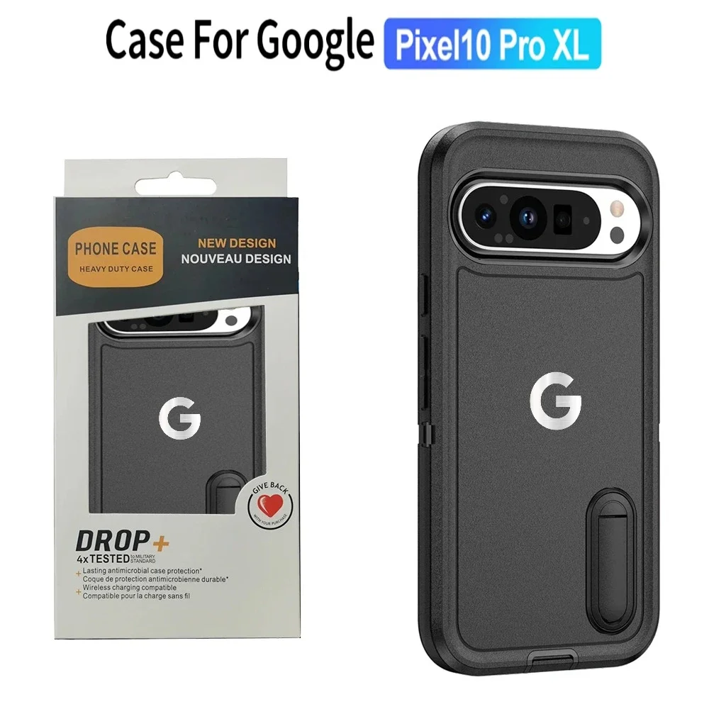 Google Pixel 9 Pro - 3IN1 حافظة حماية غير مرئية للخدمة