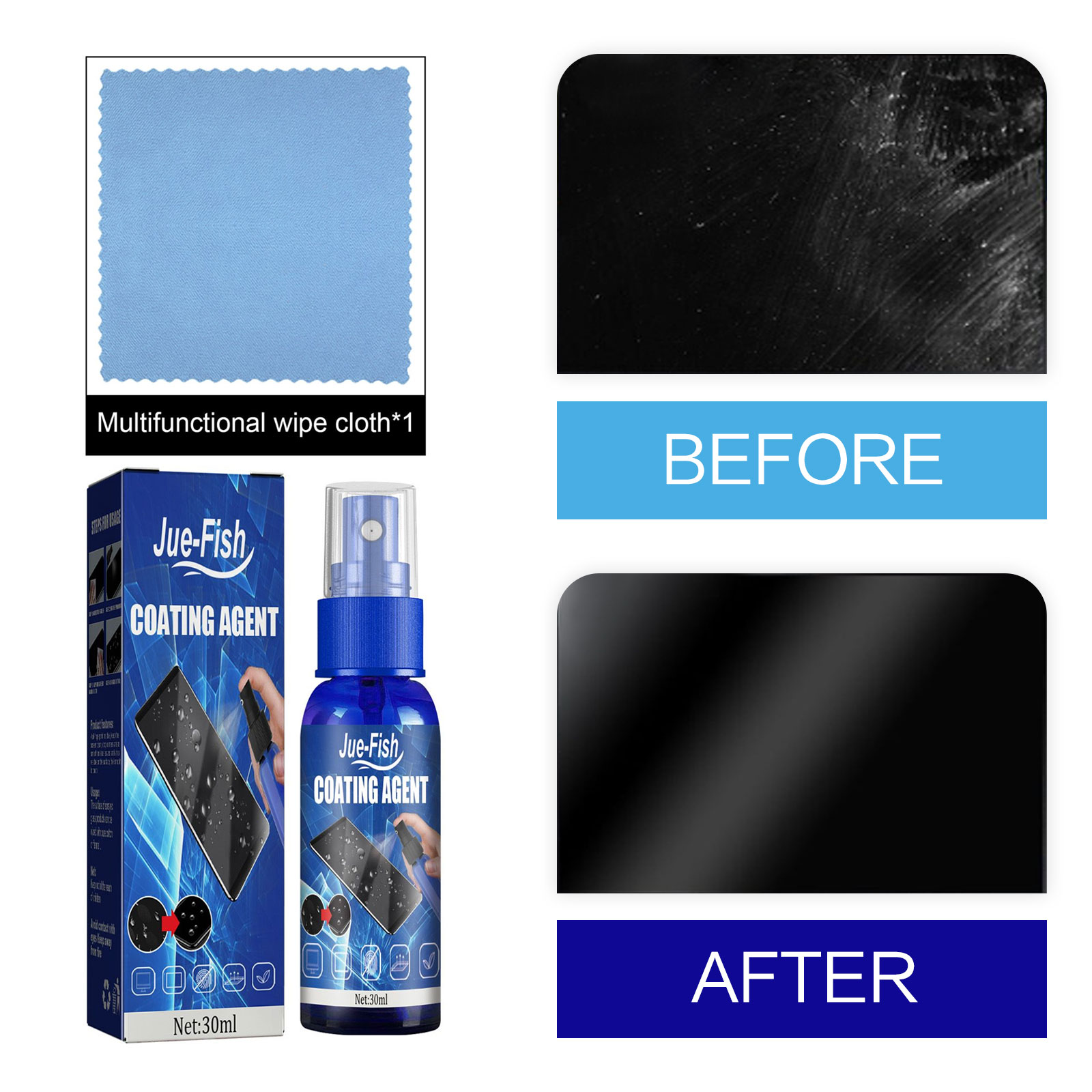 Oleophobic Coating Spray - بخاخ واقي الشاشة السائل ، طلاء