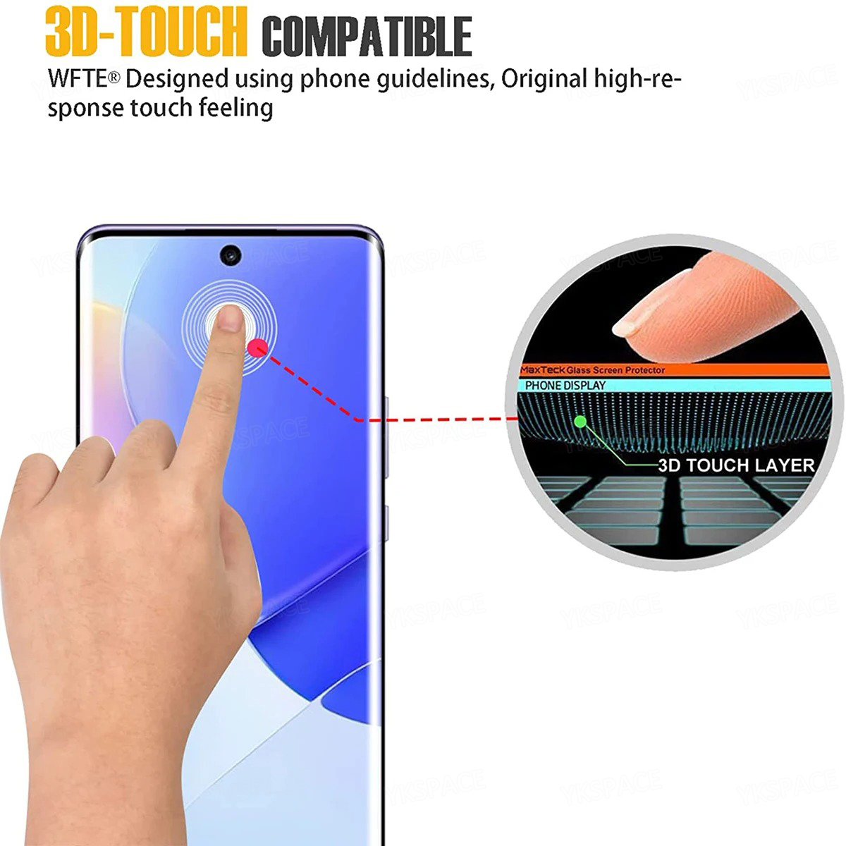 2 قطعة ثلاثية الأبعاد حافة منح - مراجعة Curved Edge Screen وسعره