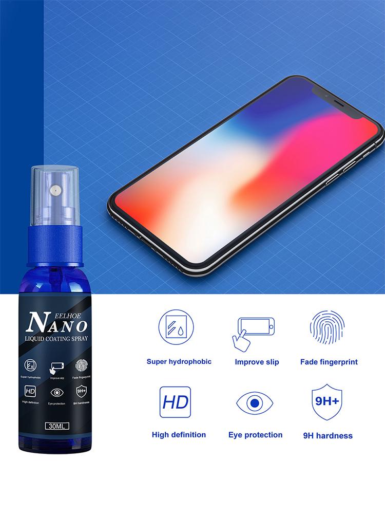 رذاذ واقي شاشة سائل، طلاء مضاد - مراجعة Oleophobic Coating Spray وسعره