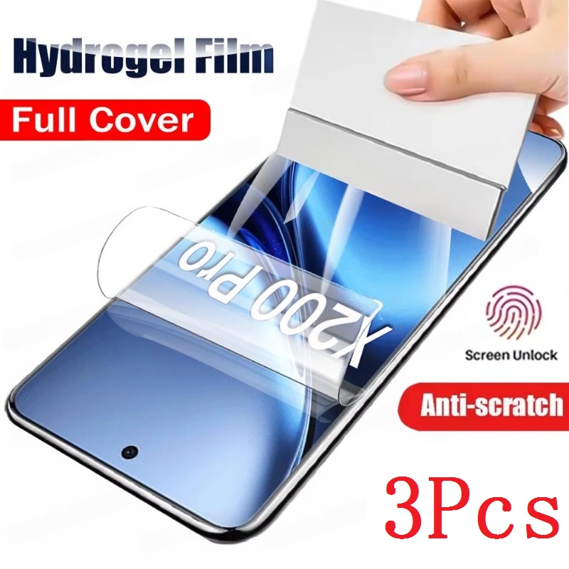 3 قطعة فيلم هيدروجيل ل VIVO V4 - مراجعة Vivo V40 وسعره