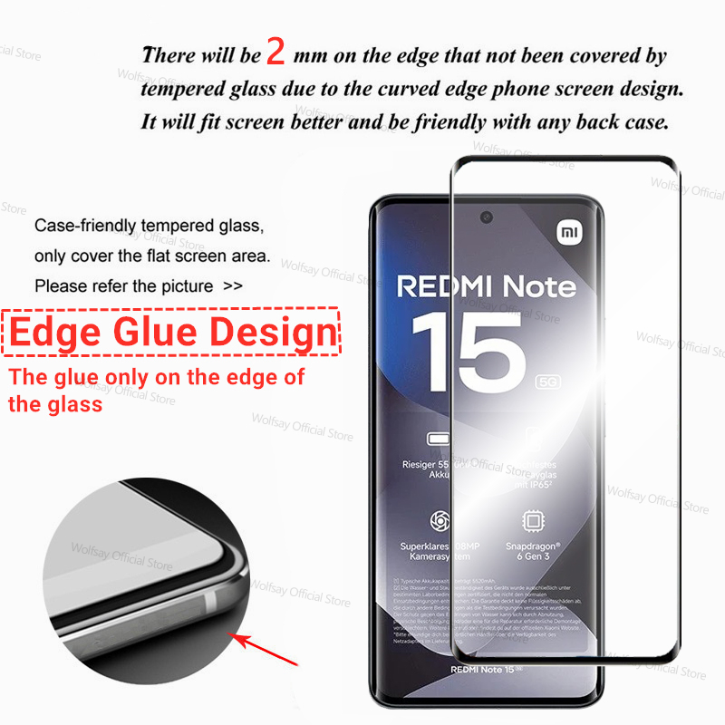 2/4 قطعة ثلاثية الأبعاد حافة م - مراجعة Curved Edge Screen وسعره