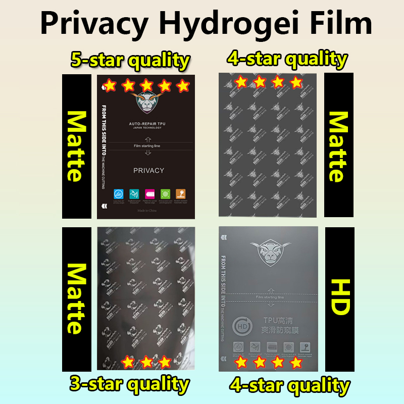 5/50 قطعة من رقائق الهيدروجيل  - مراجعة Flexible Tpu Film وسعره