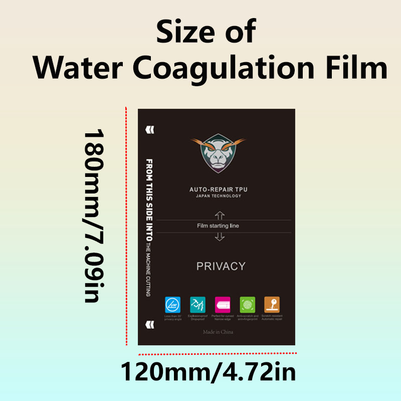 5/50 قطعة من رقائق الهيدروجيل  - مراجعة Flexible Tpu Film وسعره