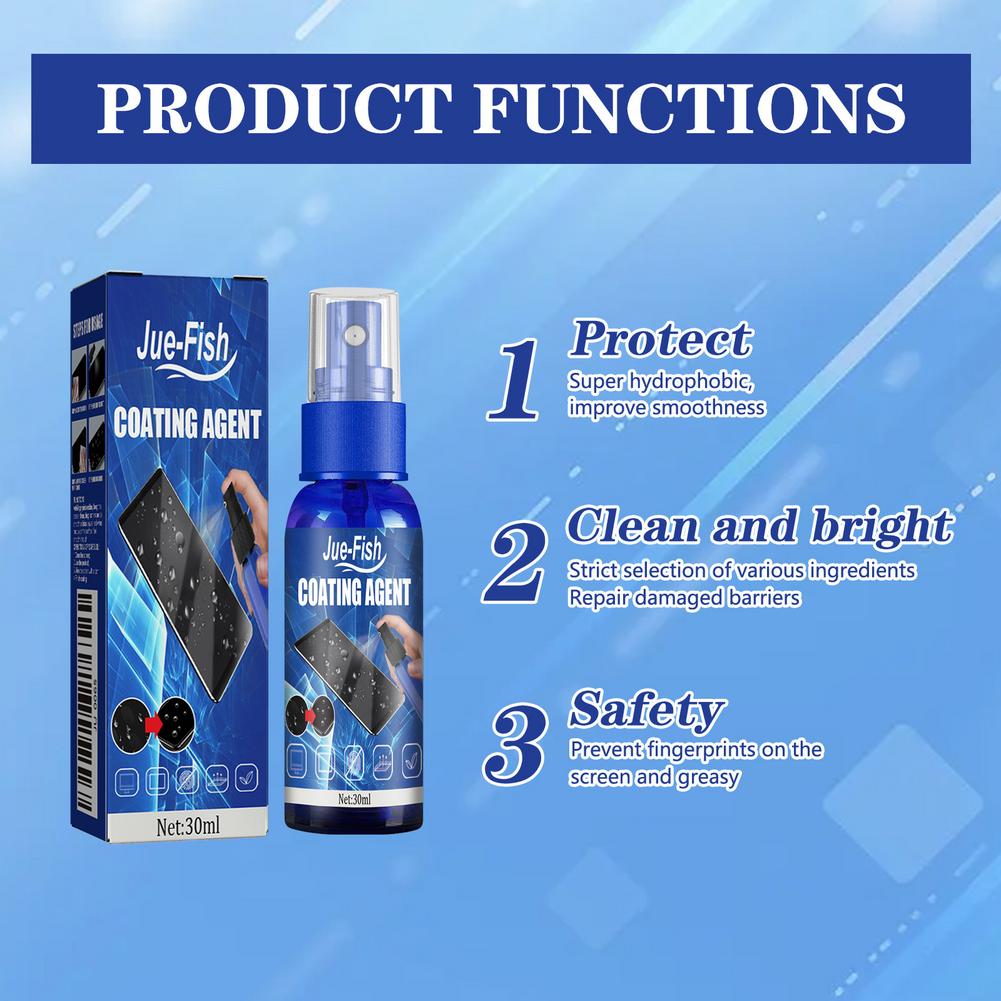 واقي للشاشة السائلة رذاذ الشاش - مراجعة Oleophobic Coating Spray وسعره