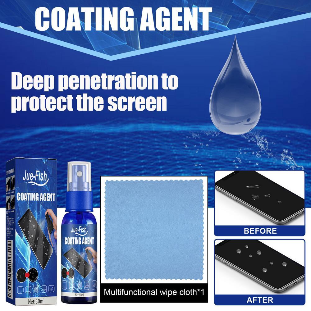 واقي للشاشة السائلة رذاذ الشاش - مراجعة Oleophobic Coating Spray وسعره